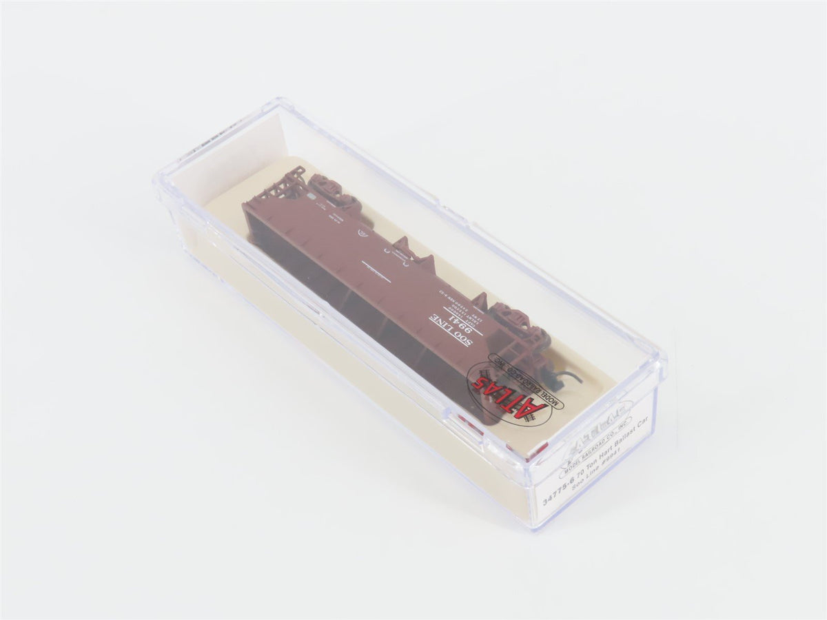 N Scale Atlas 34775-6 SOO Line 2-Bay 70 Ton Hart Ballast Hopper #9941