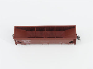 N Scale Atlas 34775-5 SOO Line 2-Bay 70 Ton Hart Ballast Hopper #9923