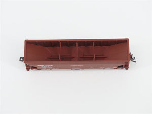 N Scale Atlas 34775-4 SOO Line 2-Bay 70 Ton Hart Ballast Hopper #9911