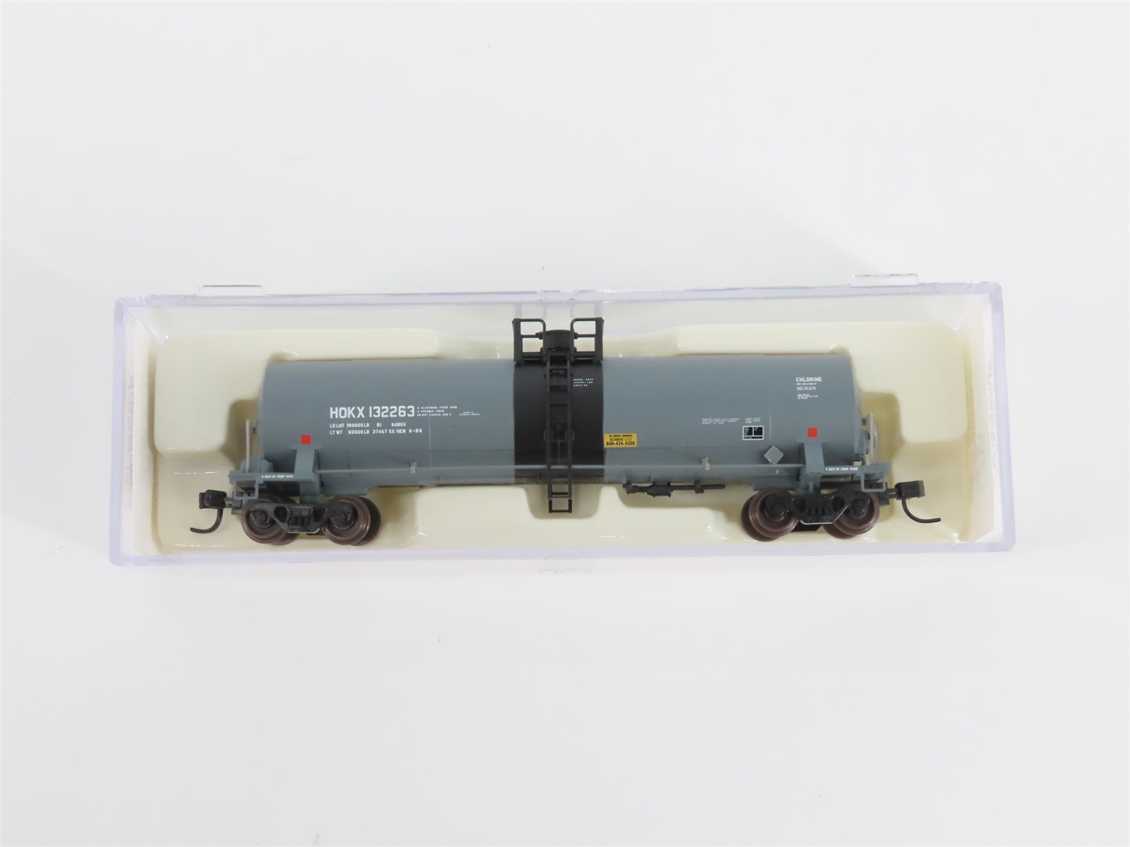 N Scale Atlas 40541 HOKX Occidental Chemical 17,360 Gallon Tank Car #132263