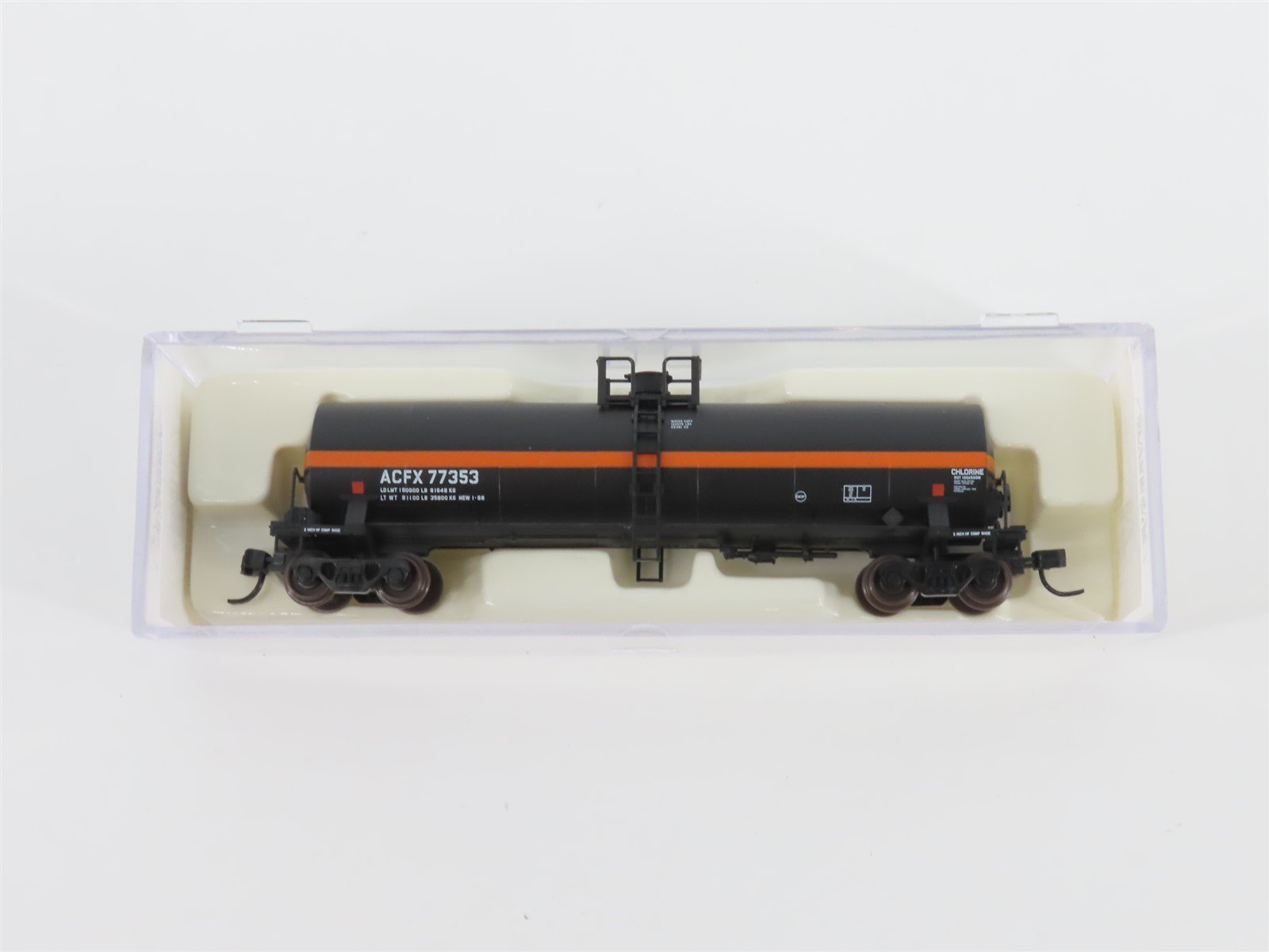 N Scale Atlas 40512 ACFX 17,360 Gallon Tank Car #77353