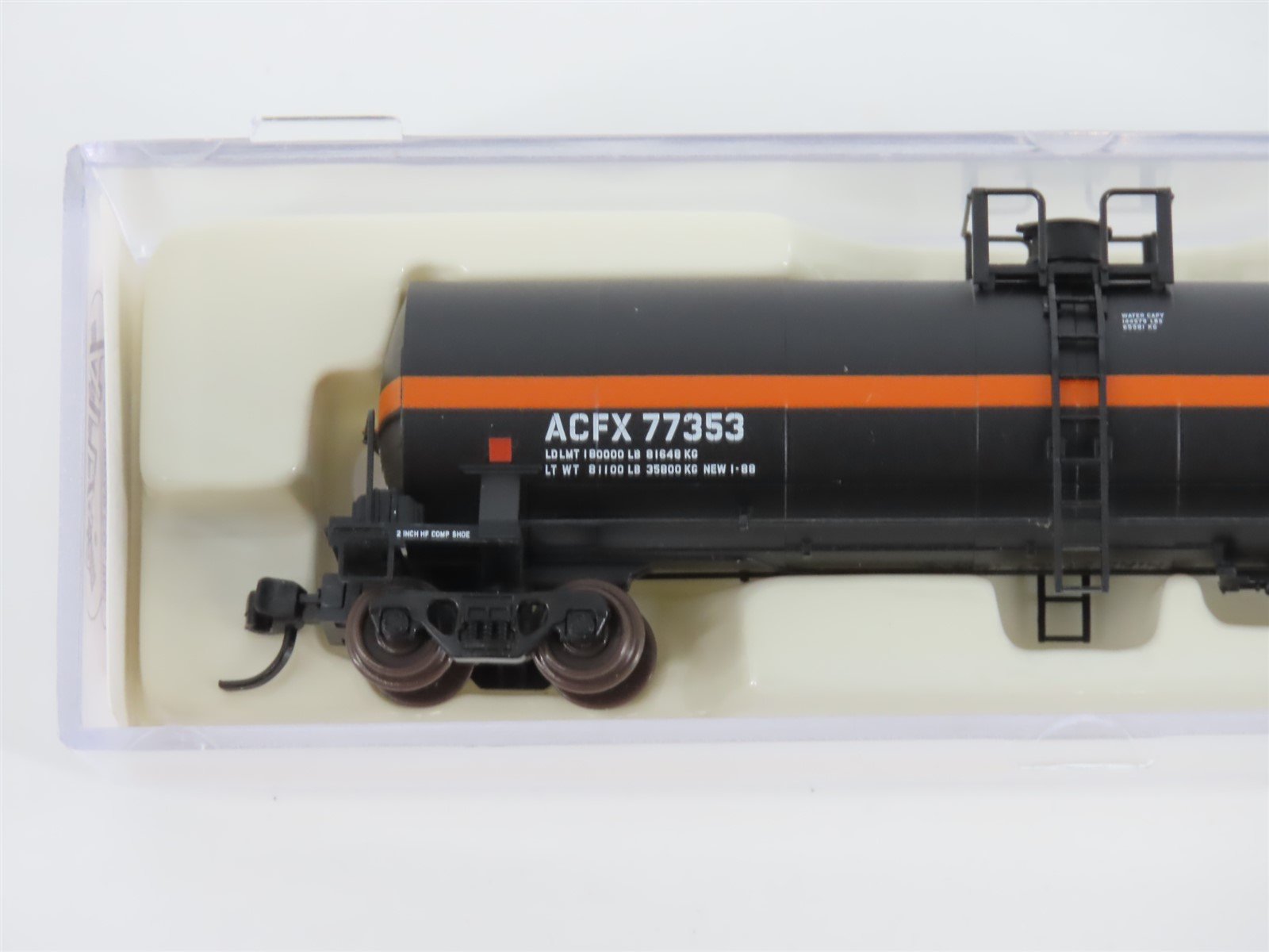 N Scale Atlas 40512 ACFX 17,360 Gallon Tank Car #77353