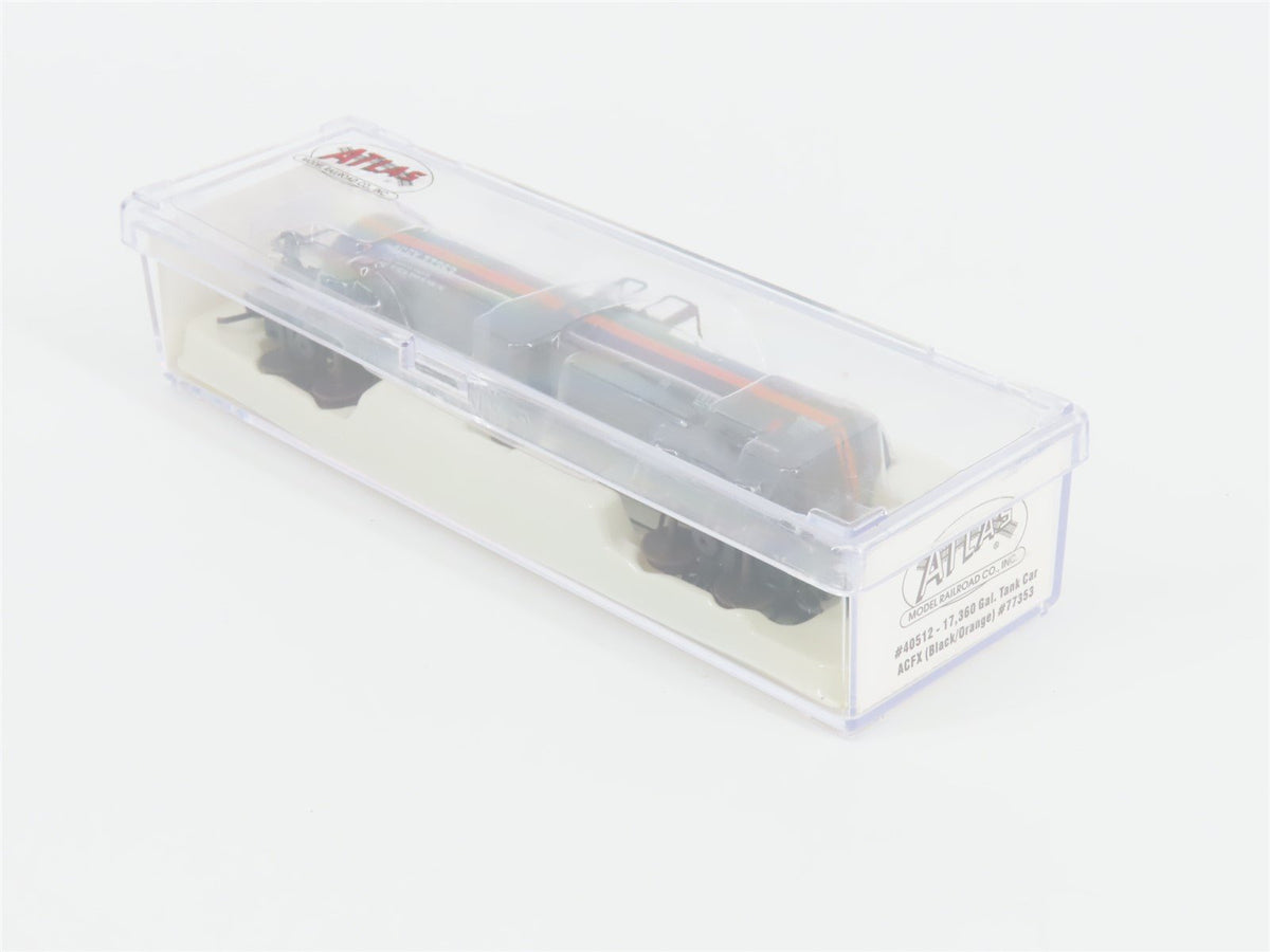N Scale Atlas 40512 ACFX 17,360 Gallon Tank Car #77353