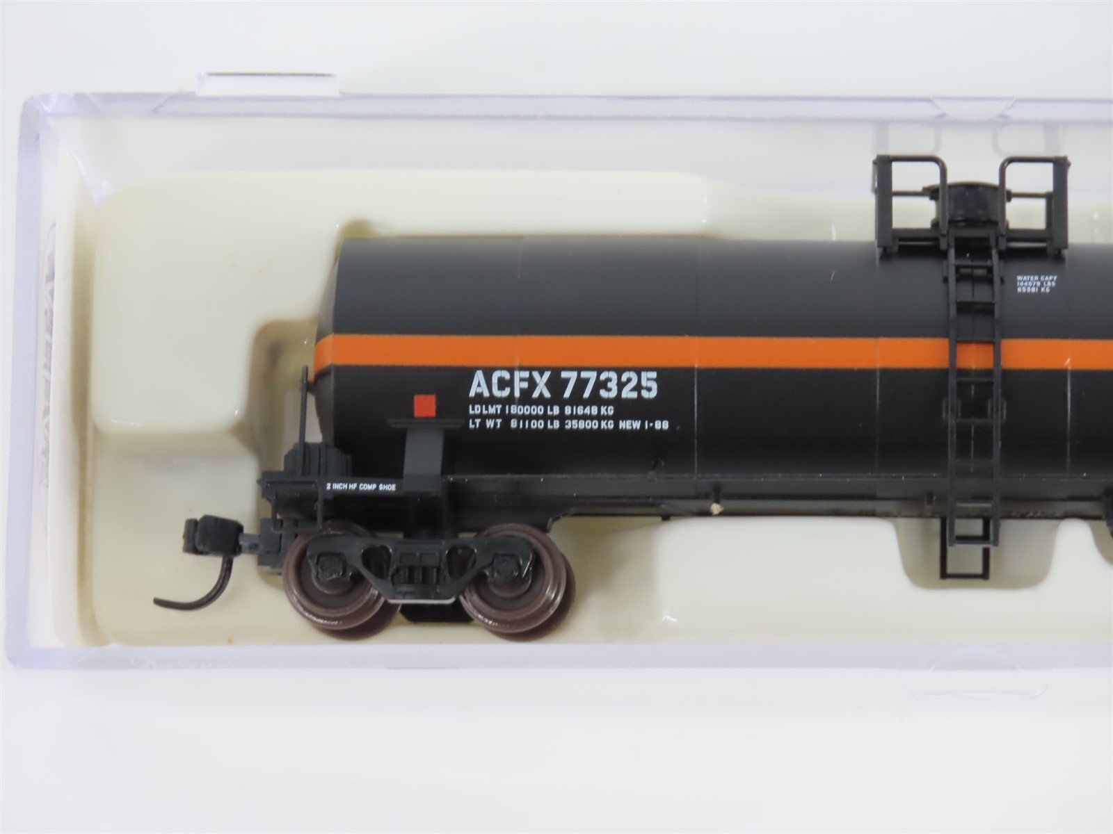 N Scale Atlas 40511 ACFX 17,360 Gallon Tank Car #77325