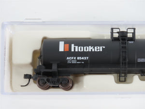 N Scale Atlas 40611 ACFX Hooker Chemicals 17,360 Gallon Tank Car #85437