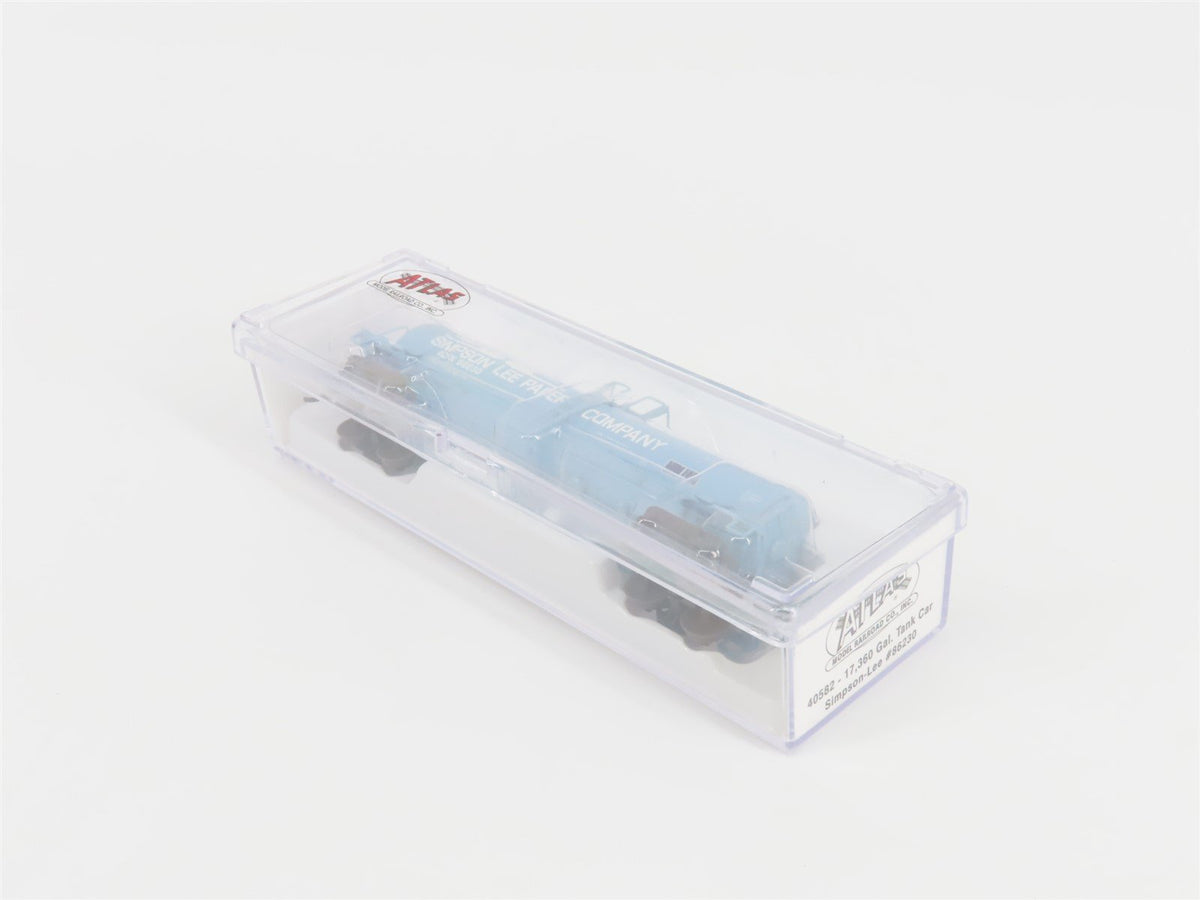 N Scale Atlas 40582 ACFX Simpson Lee Paper 17,360 Gallon Tank Car #86230