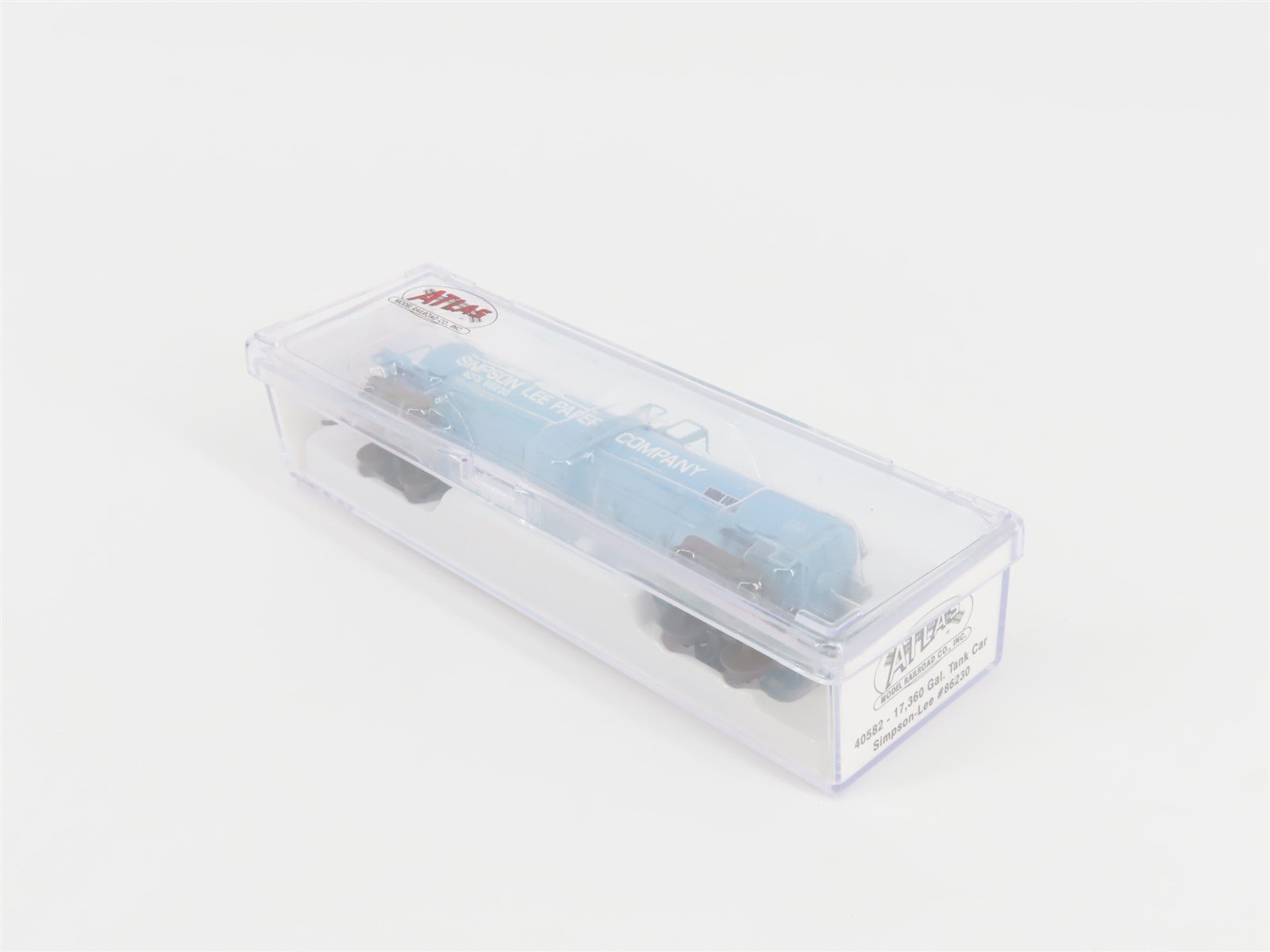 N Scale Atlas 40582 ACFX Simpson Lee Paper 17,360 Gallon Tank Car #86230