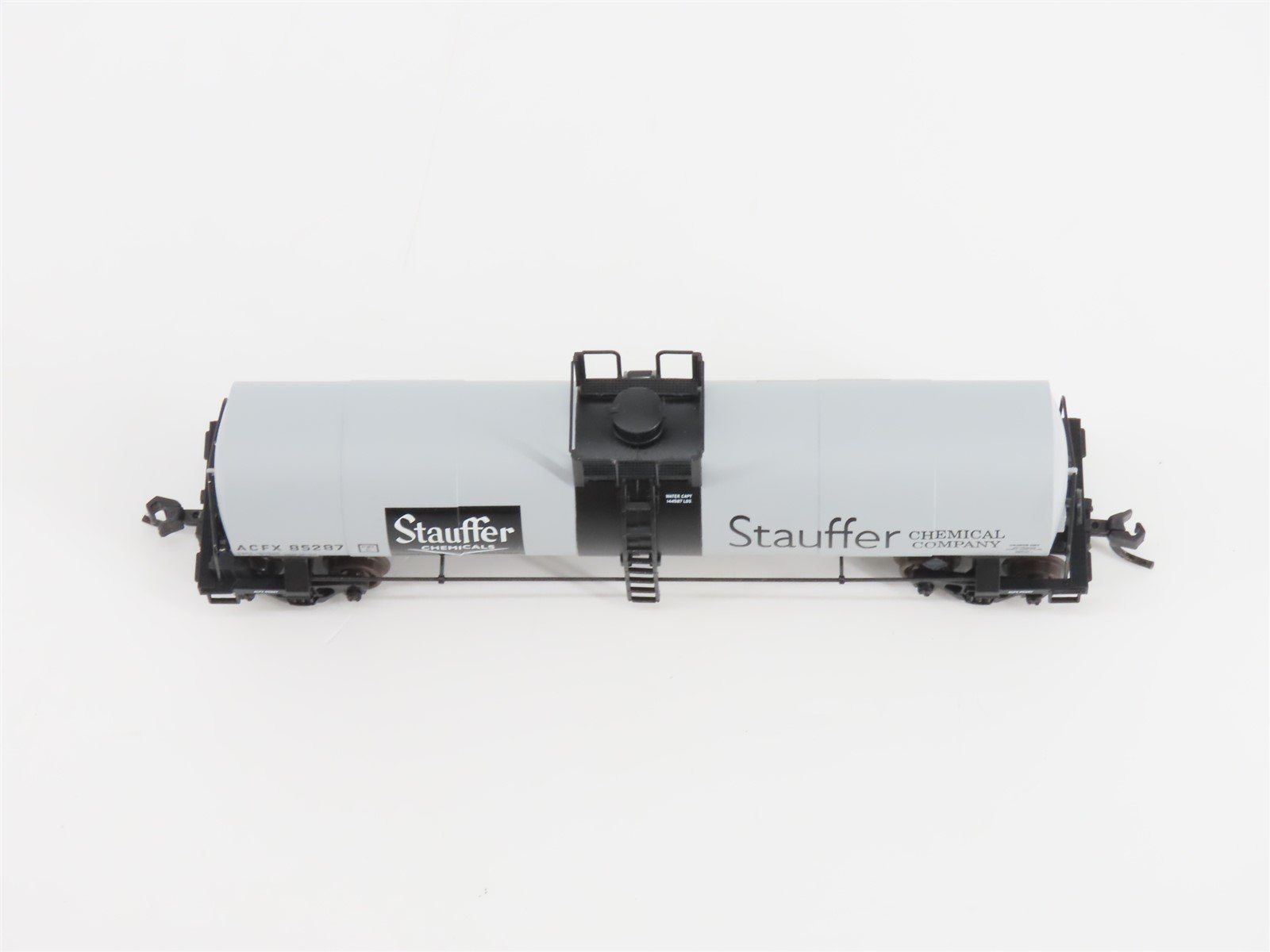 N Scale Atlas 40572 ACFX Stauffer Chemical 17,360 Gallon Tank Car #85287