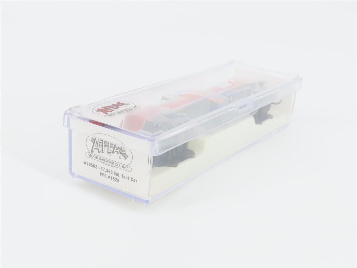 N Scale Atlas 40562 SACX PPG 17,360 Gallon Tank Car #1526