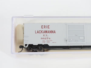N Scale Atlas Trainman 38928 EL Erie Lackawanna 50' Single Door Box Car #66274