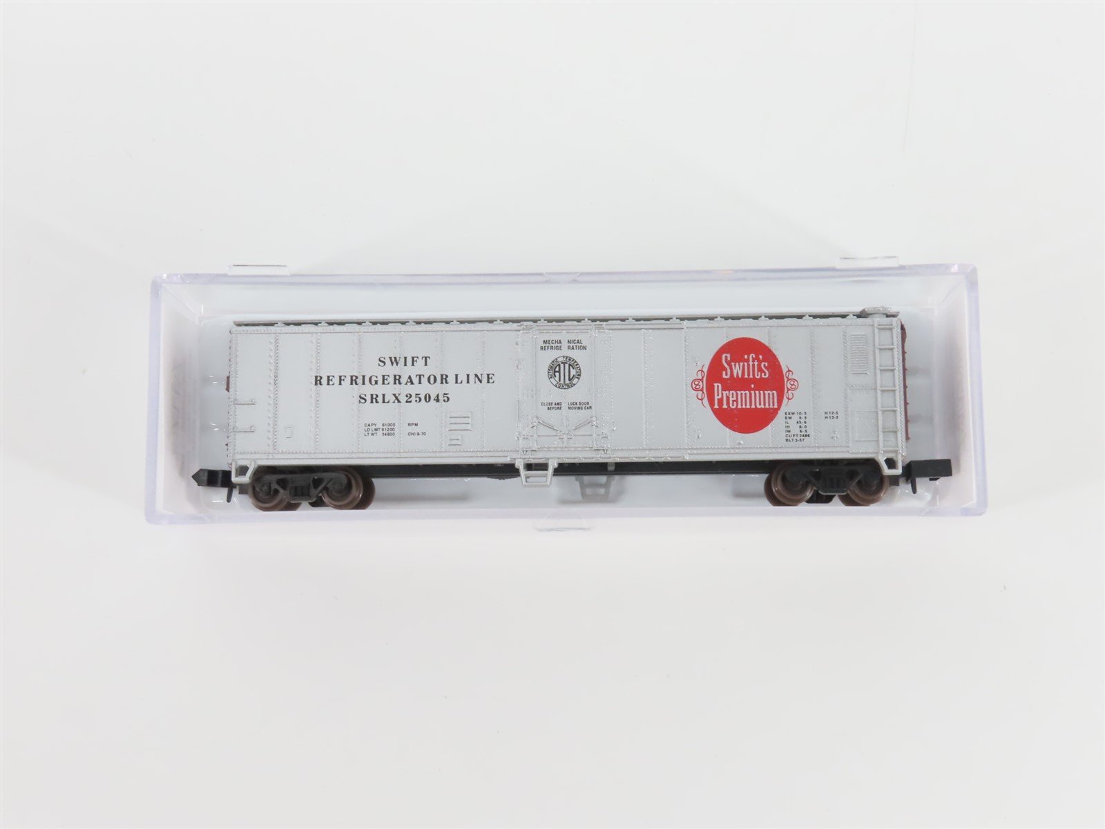 N Scale Atlas 36622 SRLX Swift's Premium 50' Mechanical Reefer #25045