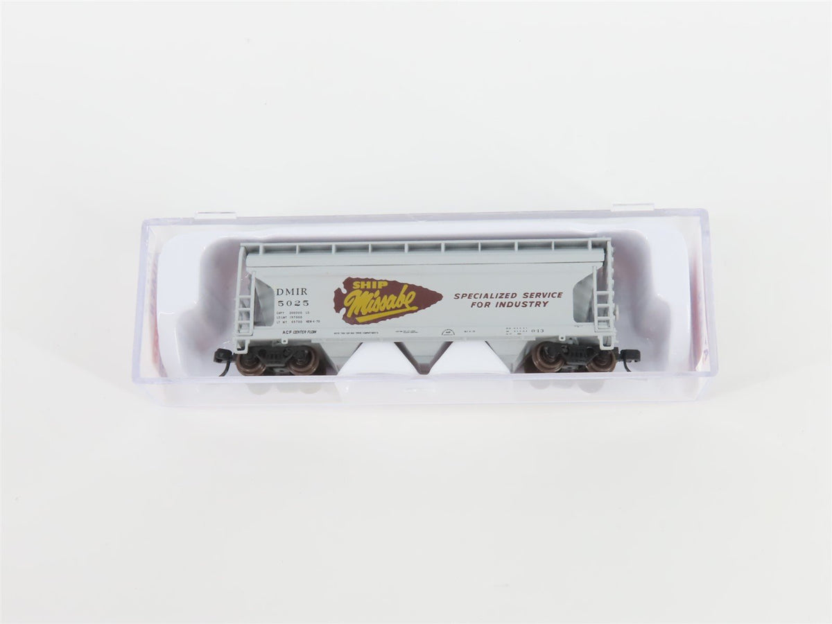 N Scale Atlas Trainman 39906A DMIR Ship Missabe 3-Bay Covered Hopper #5025