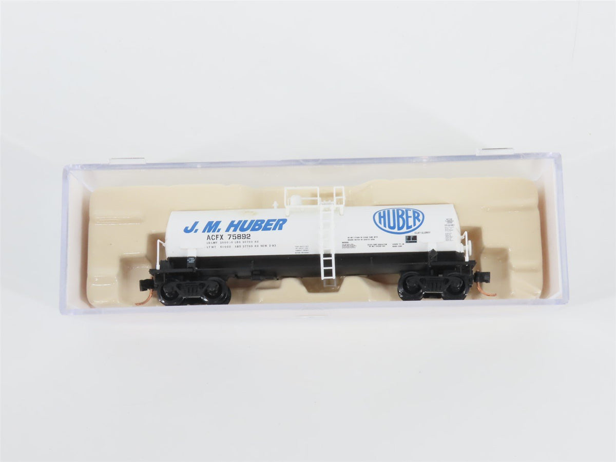 N Scale Atlas 34823 ACFX JM Huber Kaolin Tank Car #75892
