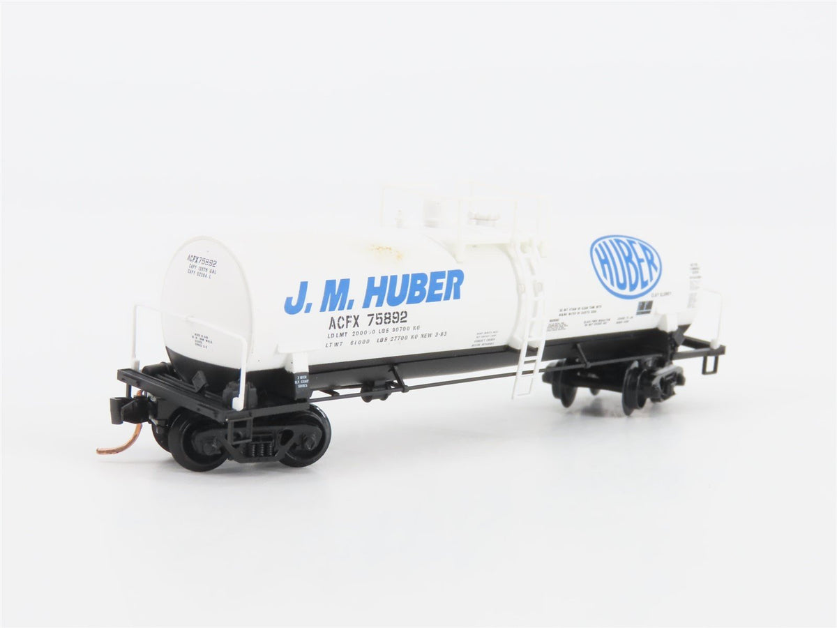 N Scale Atlas 34823 ACFX JM Huber Kaolin Tank Car #75892