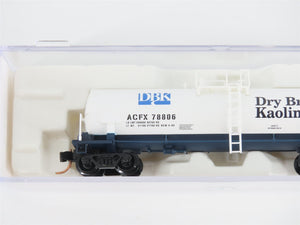 N Scale Atlas 34851 ACFX Dry Branch Kaolin Tank Car #78806