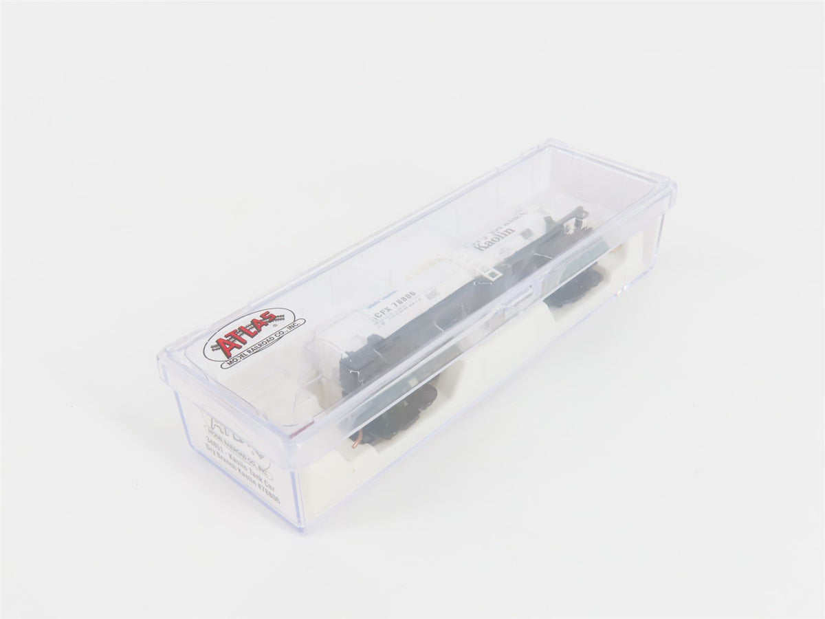 N Scale Atlas 34851 ACFX Dry Branch Kaolin Tank Car #78806