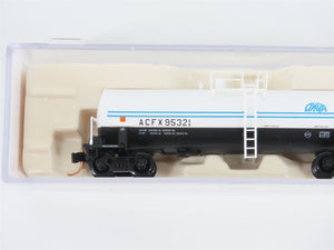 N Scale Atlas 34831 ACFX Omya Kaolin Tank Car #95321
