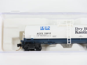 N Scale Atlas 34852 ACFX Dry Branch Kaolin Tank Car #78812