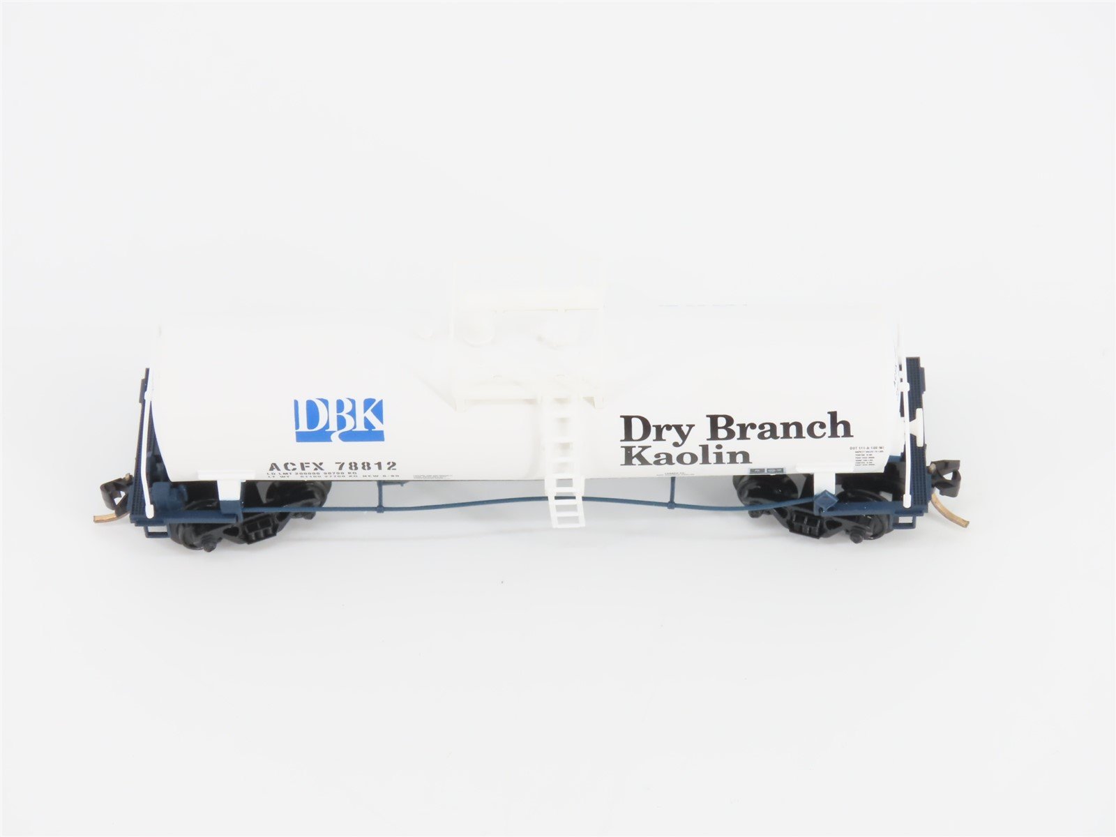 N Scale Atlas 34852 ACFX Dry Branch Kaolin Tank Car #78812