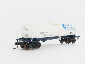N Scale Atlas 34871 ACFX ECC International Kaolin Tank Car Custom Road #75711