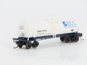 N Scale Atlas 34871 ACFX ECC International Kaolin Tank Car Custom Road #75711