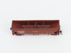 N Scale Atlas 34775-3 SOO Line 2-Bay 70 Ton Hart Ballast Hopper #9909