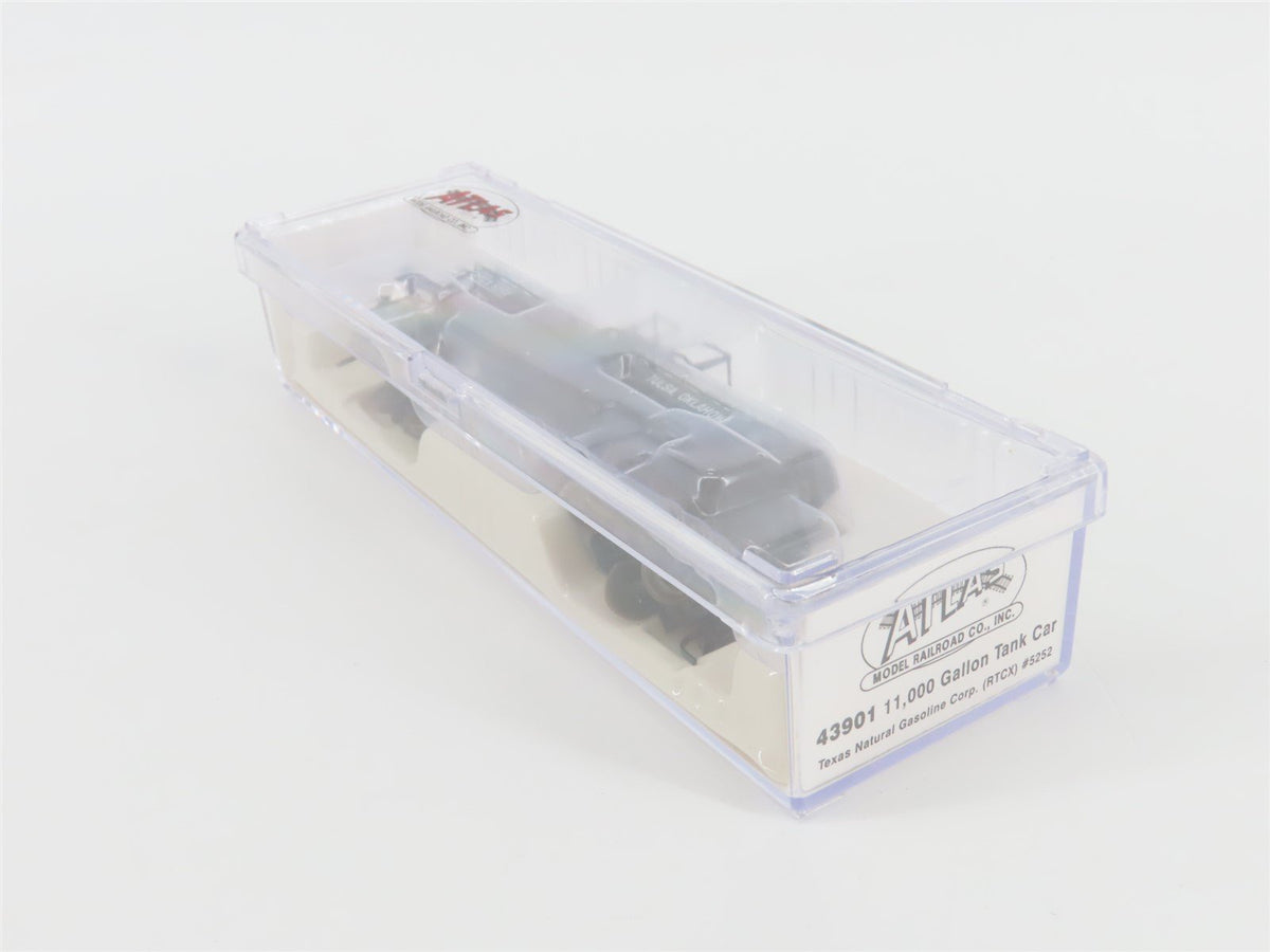 N Scale Atlas 43901 RTCX Texas Natural Gasoline Corp 11,000 Gallon Tank Car 5252