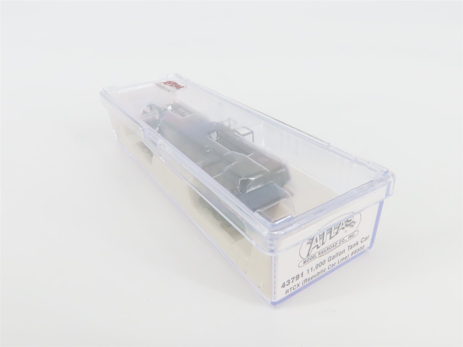 N Scale Atlas 43791 RTCX Republic Car Line 11,000 Gallon Tank Car #8500