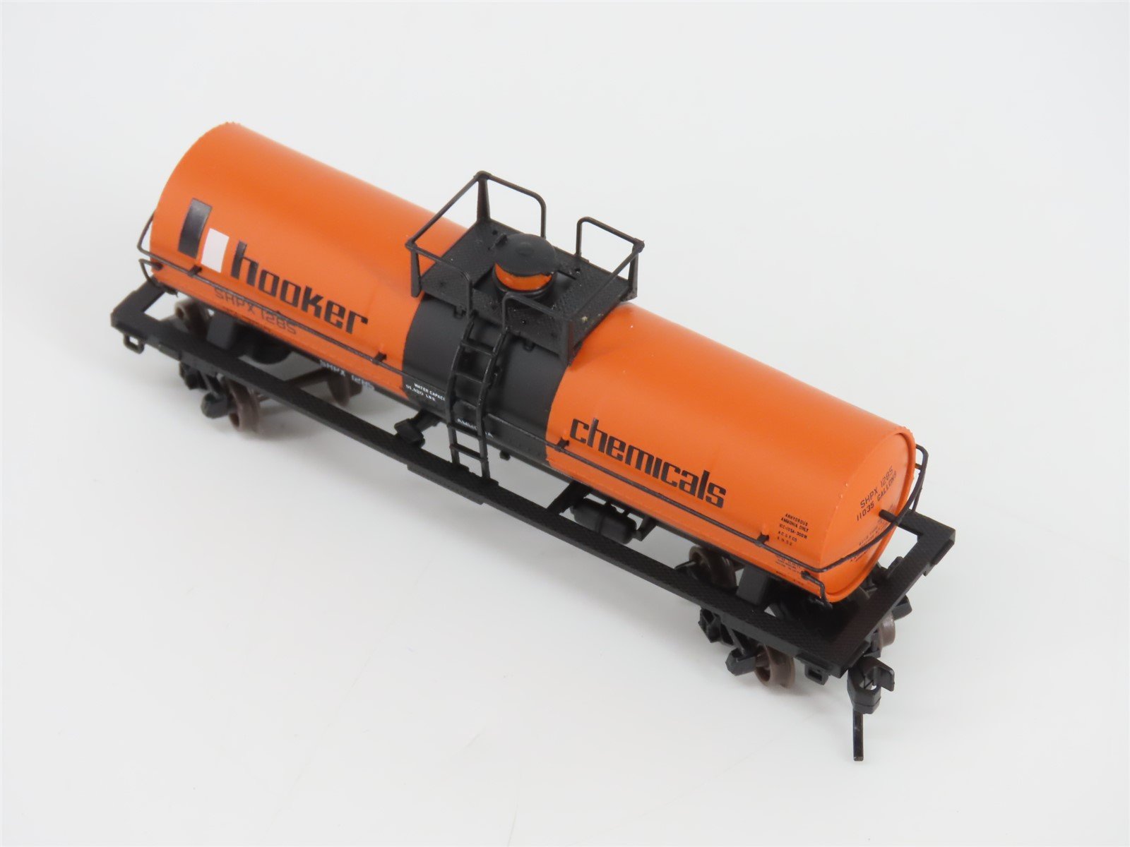 N Scale Atlas 43772 SHPX Hooker Chemicals 11,000 Gallon Tank Car #1285