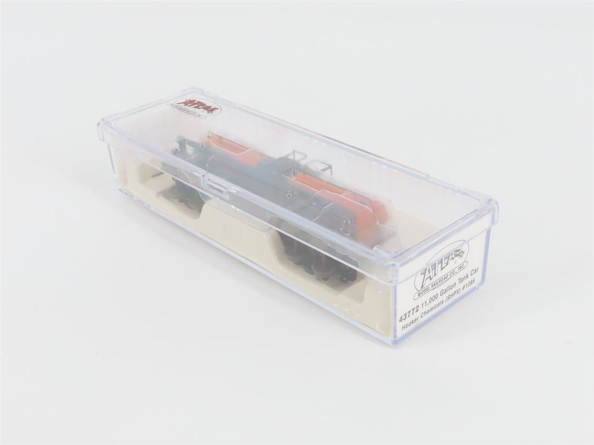 N Scale Atlas 43772 SHPX Hooker Chemicals 11,000 Gallon Tank Car #1285