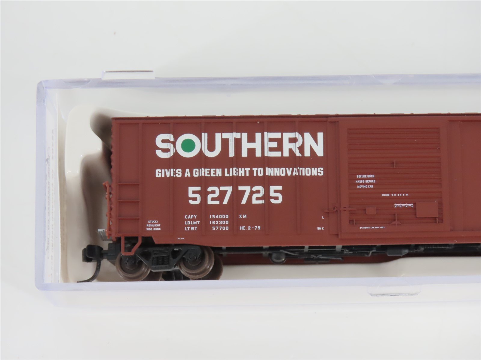 N Scale Atlas 45302 SOU Southern 50' Precision Design Box Car #527725