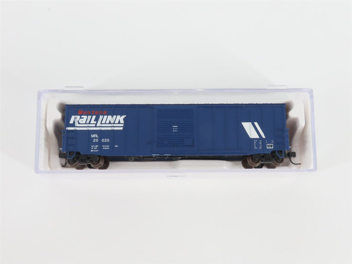 N Scale Atlas 45292 MRL Montana Rail Link 50&#39; Precision Design Box Car #20020