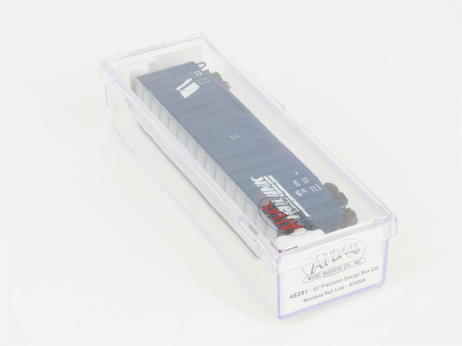 N Scale Atlas 45291 MRL Montana Rail Link 50' Precision Design Box Car #20004