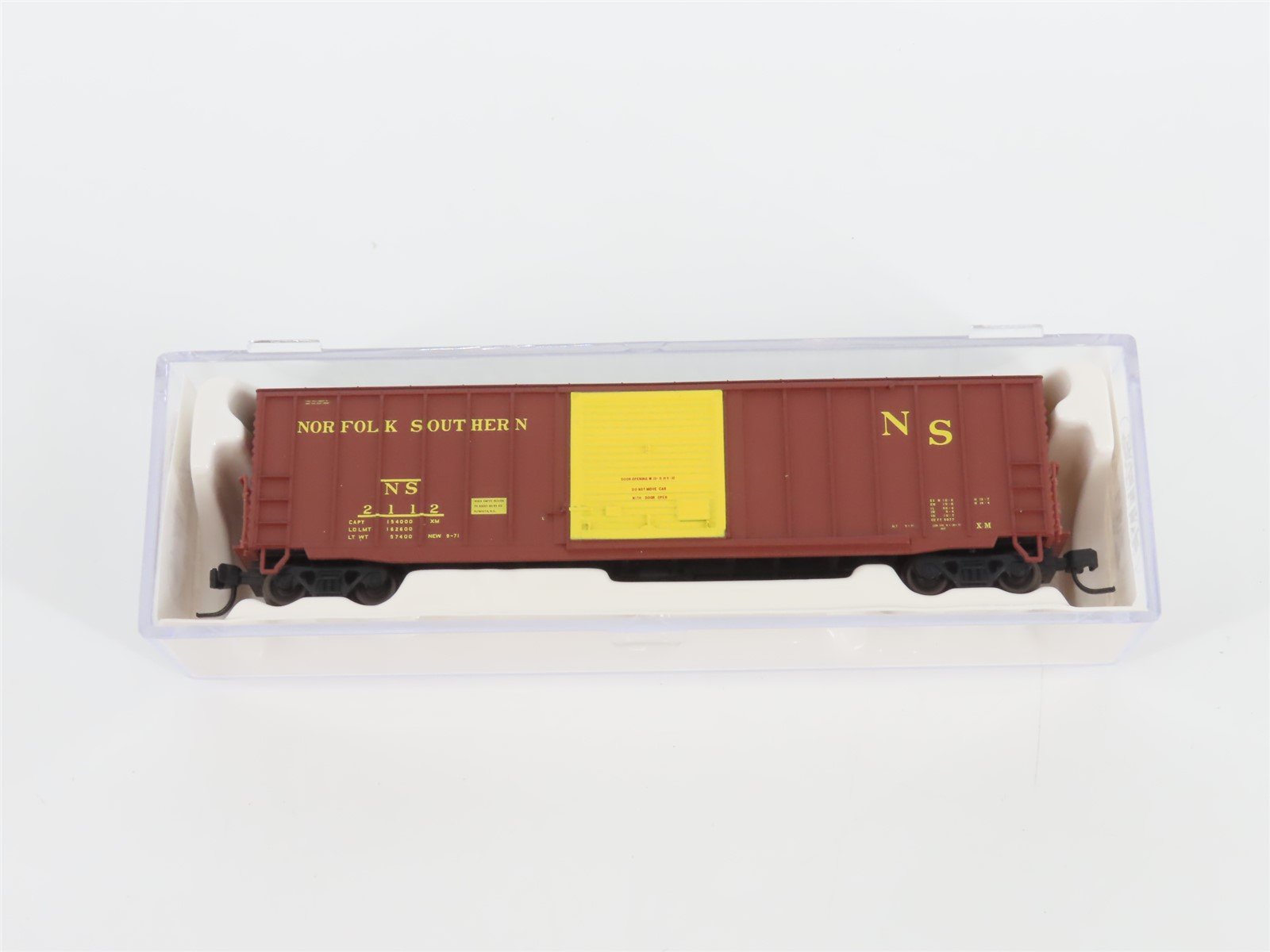 N Scale Atlas 45231 NS Norfolk Southern 50' Precision Design Box Car #2112