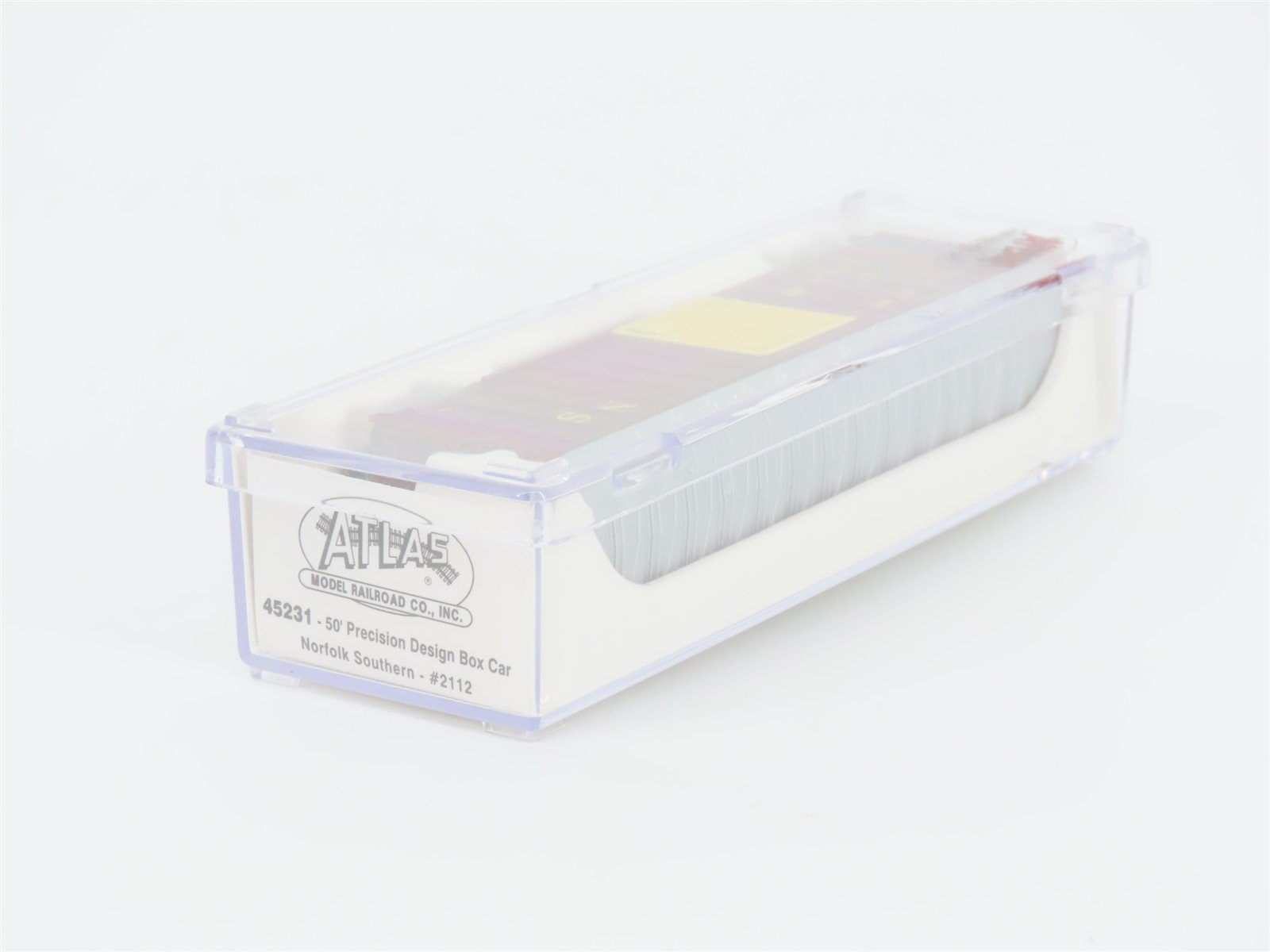 N Scale Atlas 45231 NS Norfolk Southern 50' Precision Design Box Car #2112