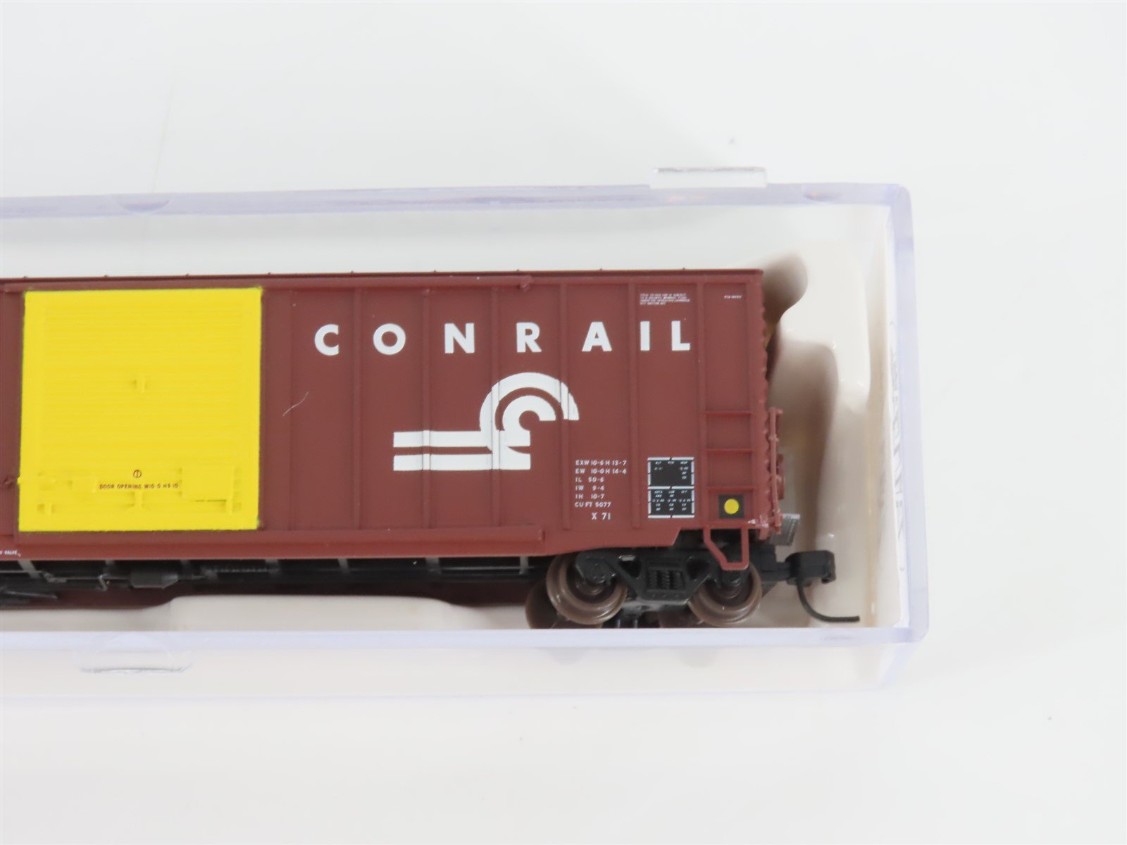 N Scale Atlas 45281 CR Conrail 50' Precision Design Box Car #166313
