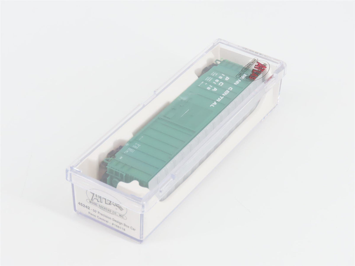 N Scale Atlas 45242 PCA Penn Central 50&#39; Precision Design Box Car #166118
