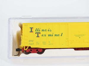 N Scale Atlas 45222 ITC Illinois Terminal 50' Precision Design Box Car #7347