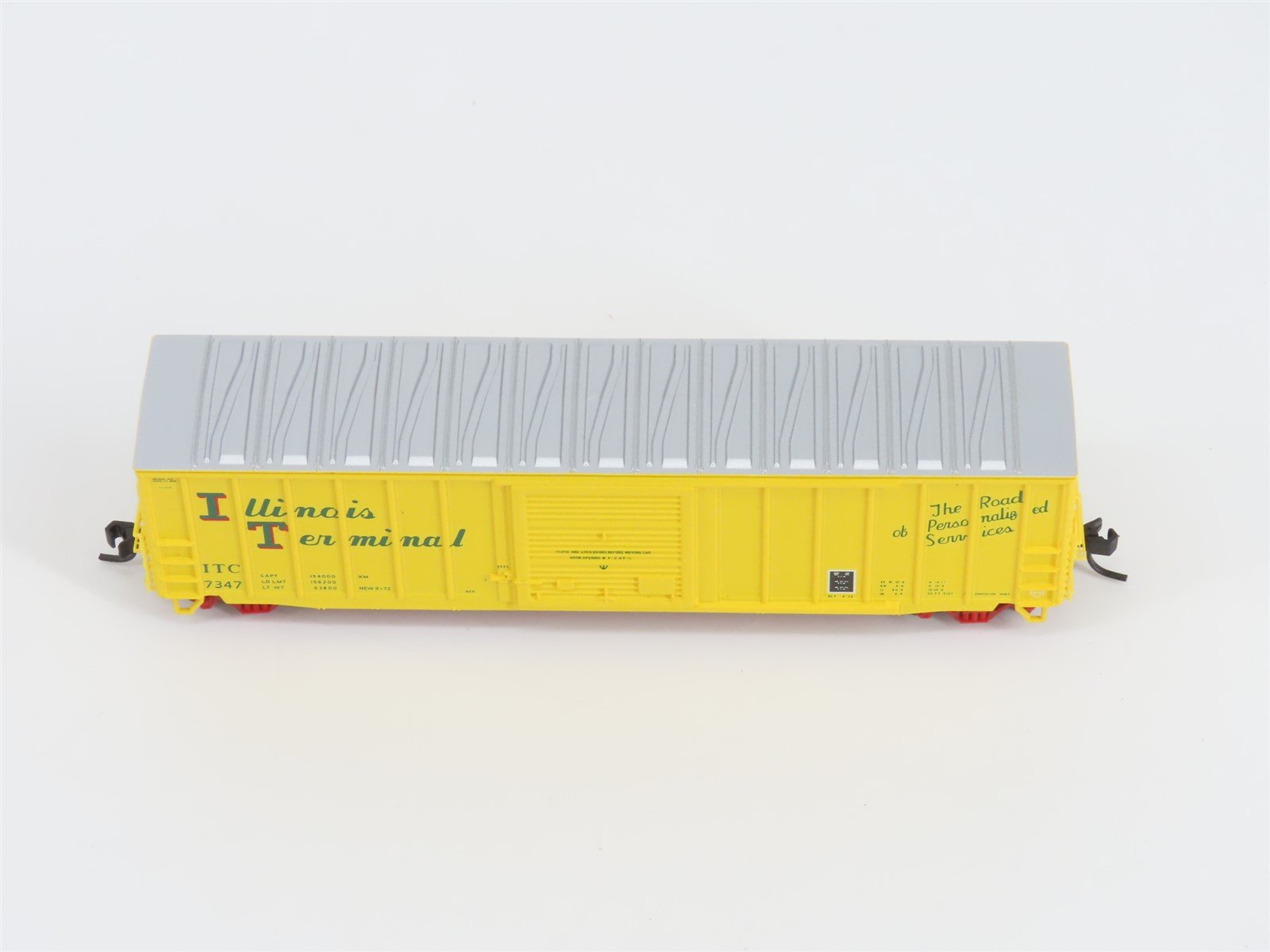 N Scale Atlas 45222 ITC Illinois Terminal 50' Precision Design Box Car #7347