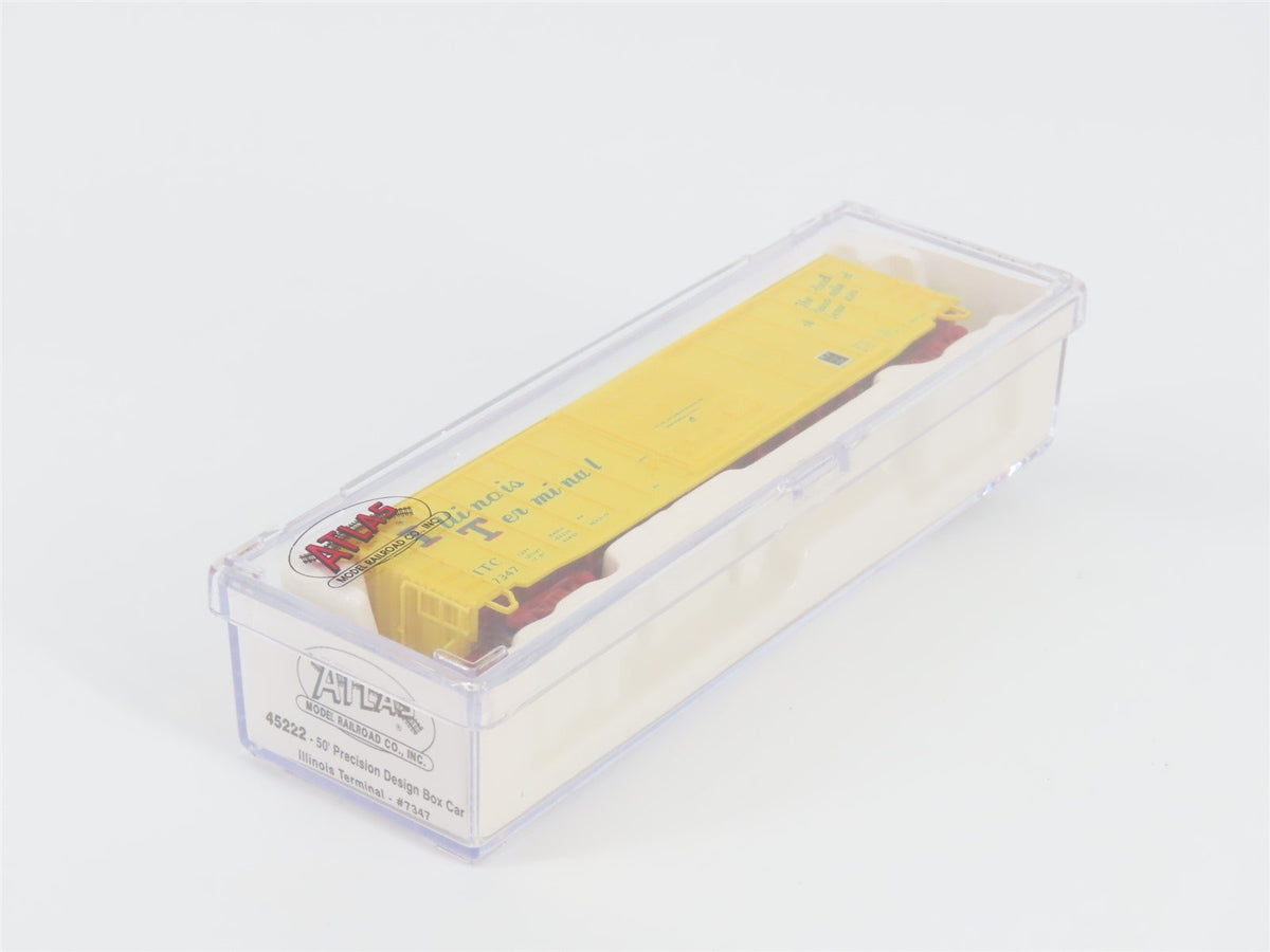N Scale Atlas 45222 ITC Illinois Terminal 50&#39; Precision Design Box Car #7347