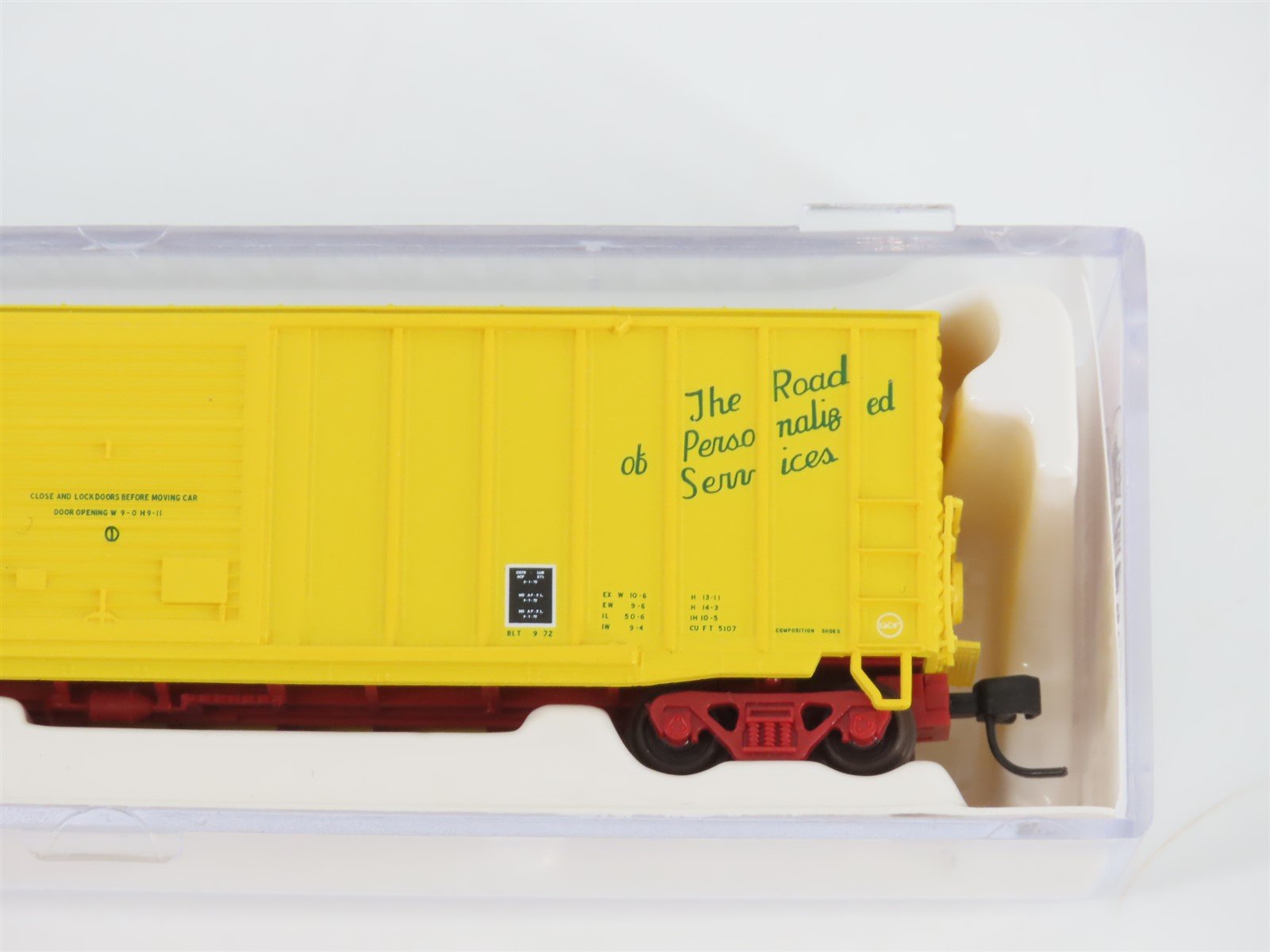 N Scale Atlas 45221 ITC Illinois Terminal 50' Precision Design Box Car #7334