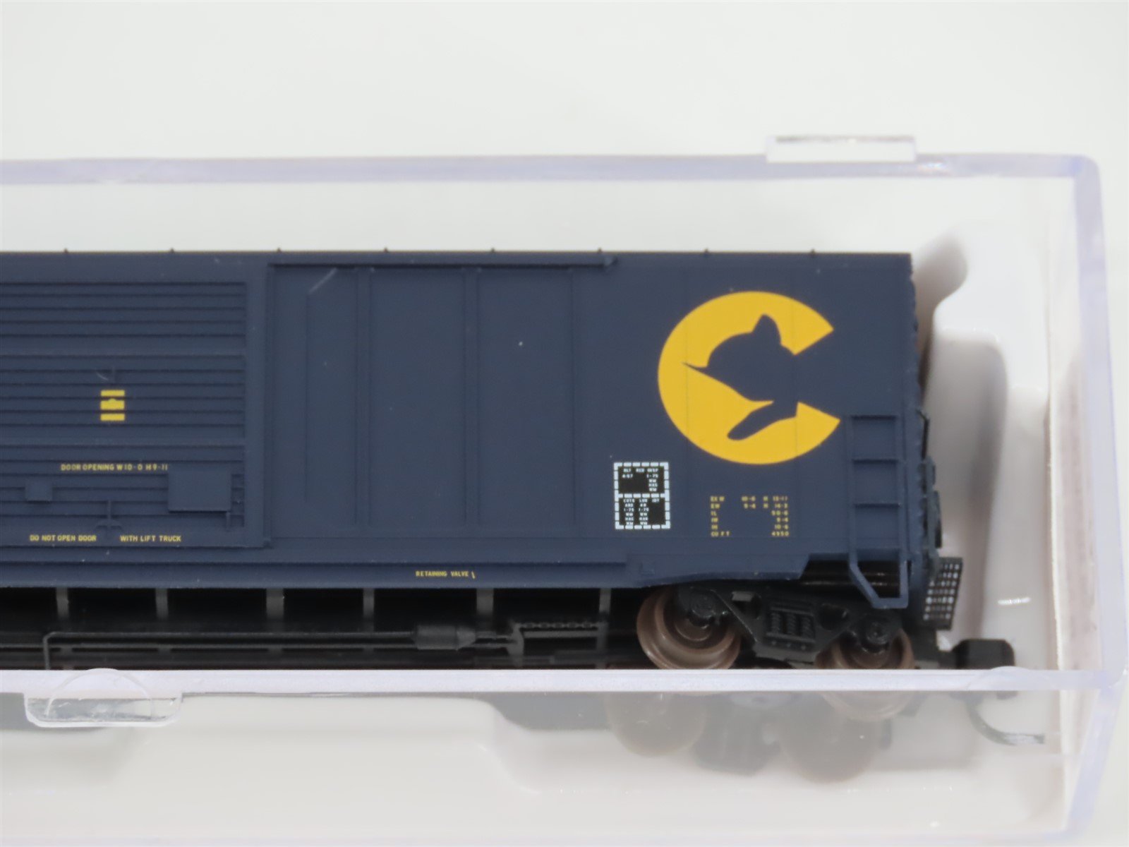N Scale Atlas 45062 WM Chessie System 50' Precision Design Box Car #35287