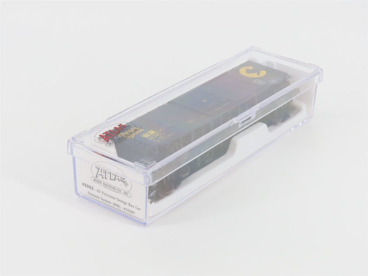N Scale Atlas 45062 WM Chessie System 50&#39; Precision Design Box Car #35287