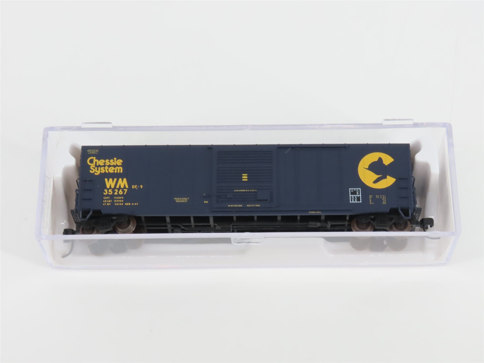 N Scale Atlas 45061 WM Chessie System 50' Precision Design Box Car #35267