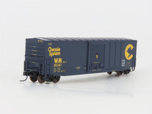 N Scale Atlas 45061 WM Chessie System 50' Precision Design Box Car #35267
