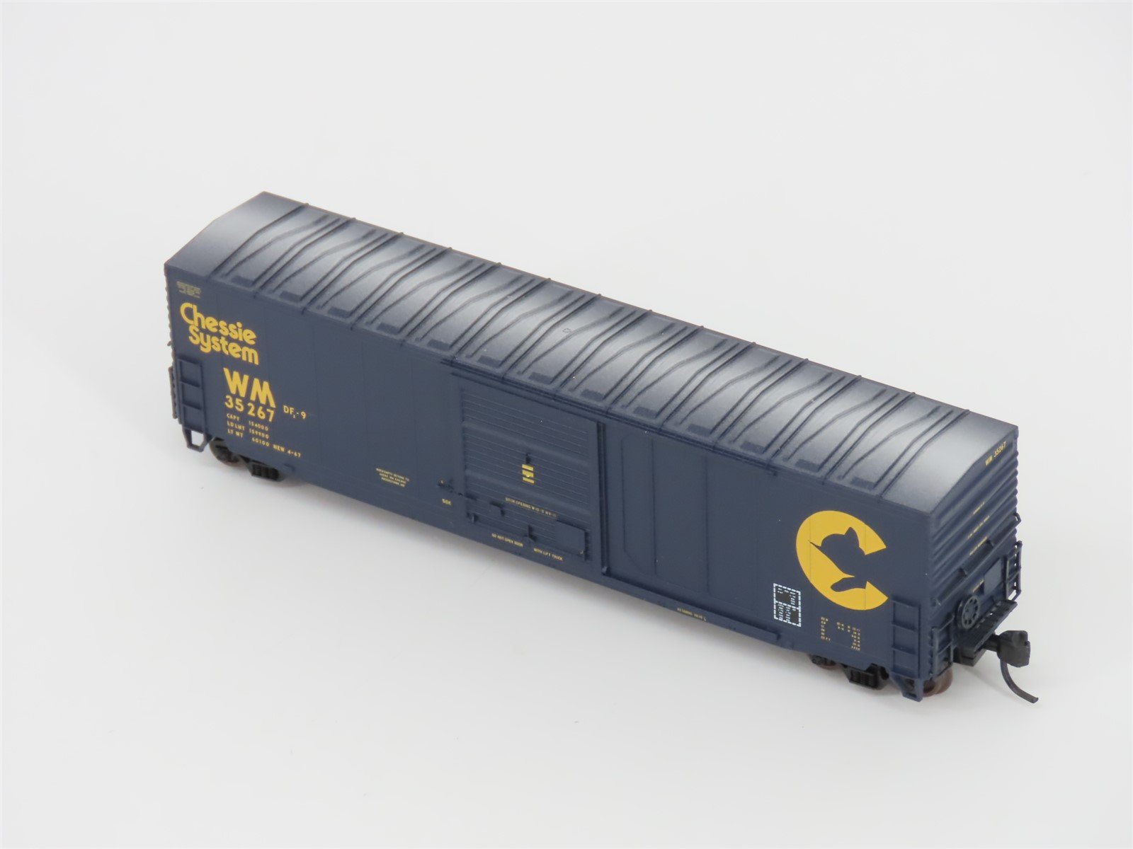 N Scale Atlas 45061 WM Chessie System 50' Precision Design Box Car #35267
