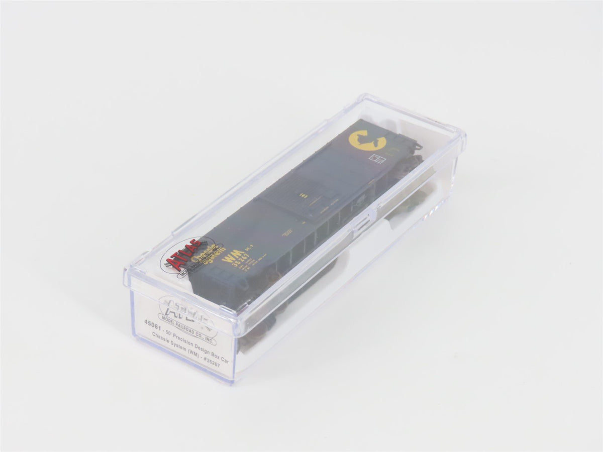 N Scale Atlas 45061 WM Chessie System 50&#39; Precision Design Box Car #35267