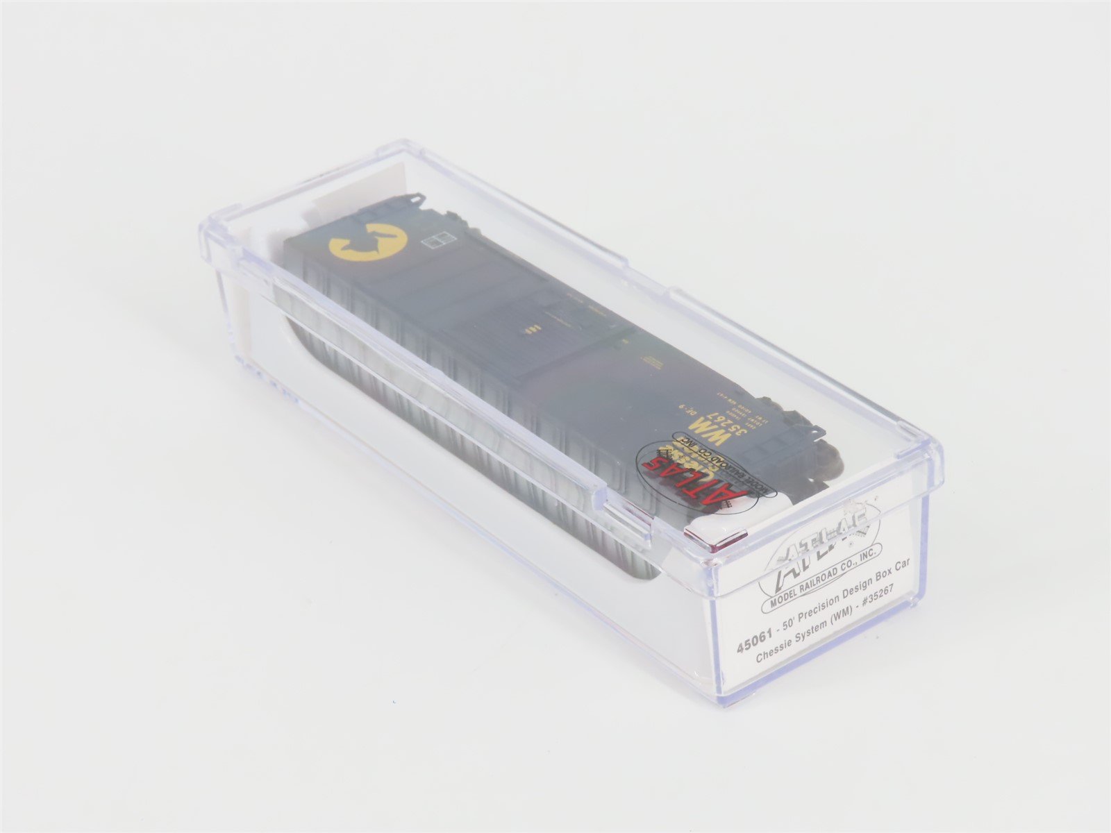 N Scale Atlas 45061 WM Chessie System 50' Precision Design Box Car #35267