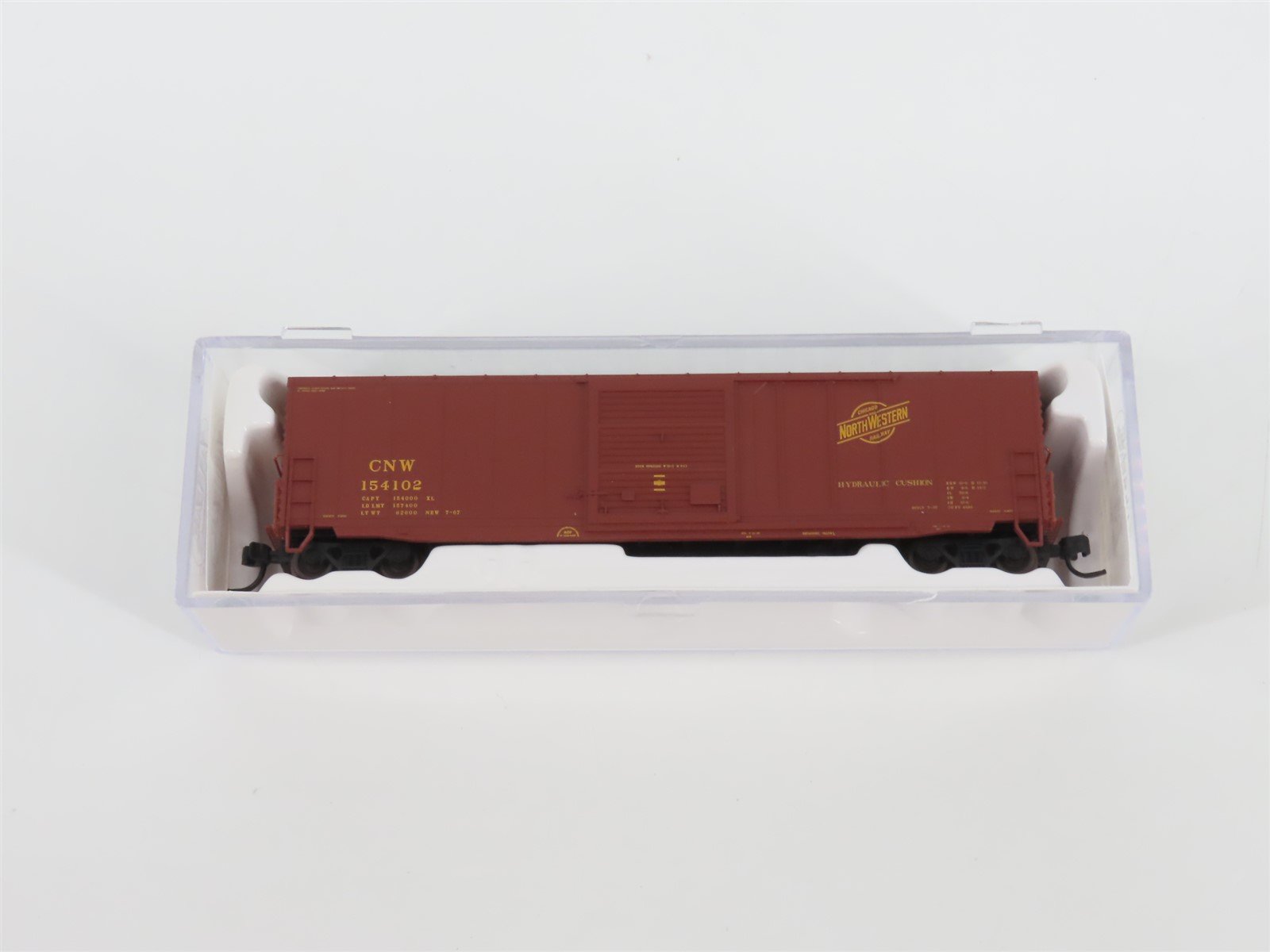 N Scale Atlas 45001 CNW Chicago & North Western 50' Single Door Box Car #154102