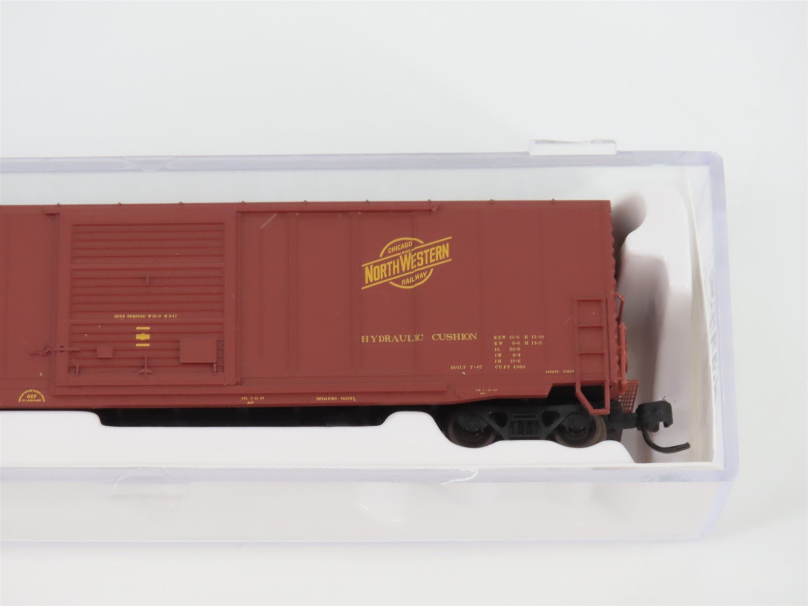N Scale Atlas 45001 CNW Chicago & North Western 50' Single Door Box Car #154102